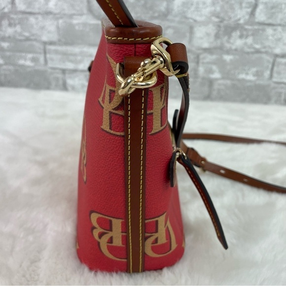 Dooney and Bourke Monogram Small Zip Sac Crossbody - Picture 4 of 16